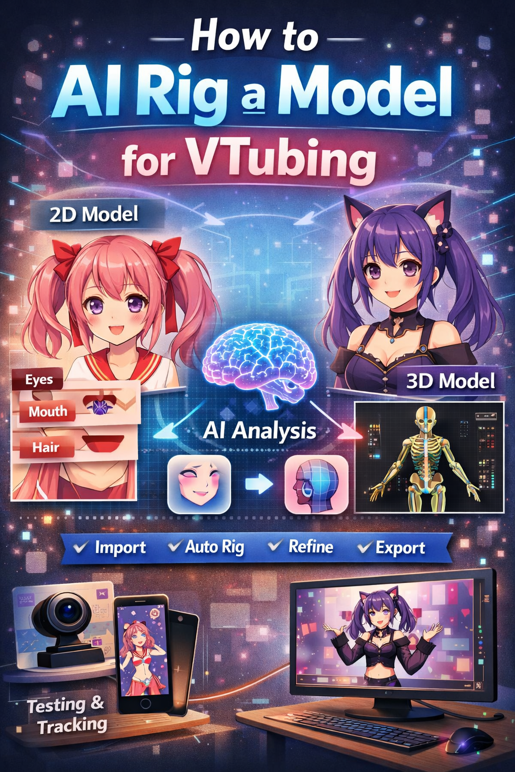 How to AI Rig a Model for VTubing